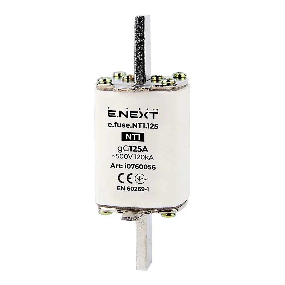 Запобіжник плавкий E.NEXT e.fuse.NT1.125 габарит 1 125A i0760056