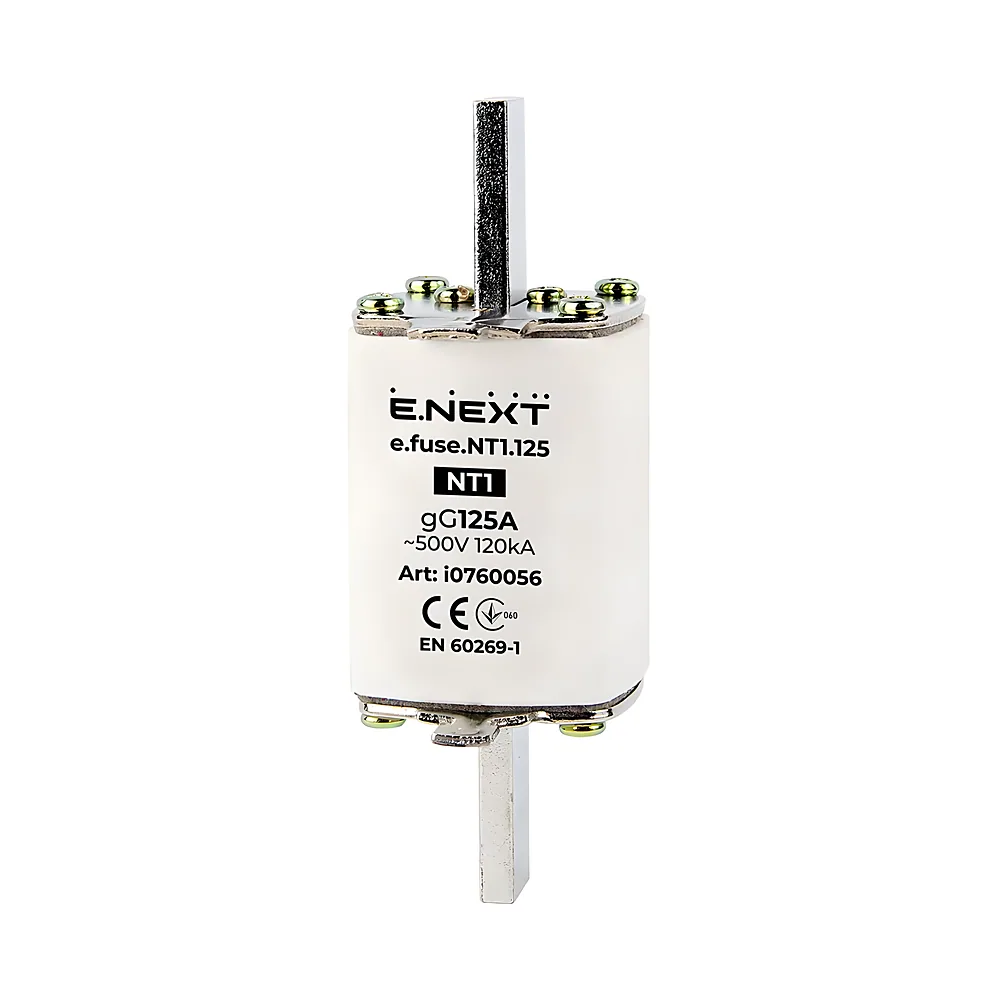 Запобіжник плавкий e.fuse.NT1.125 габарит 1 125 А E.NEXT i0760056