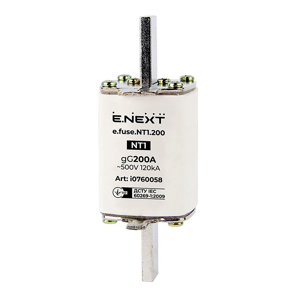 Запобіжник плавкий E.NEXT e.fuse.NT1.200 габарит 1 200A i0760058