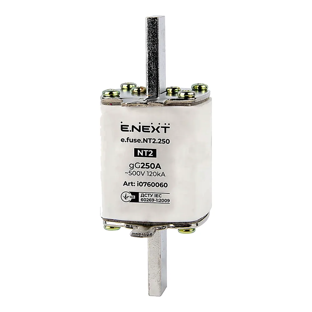 Запобіжник плавкий e.fuse.NT2.250 габарит 2 250 А E.NEXT i0760060