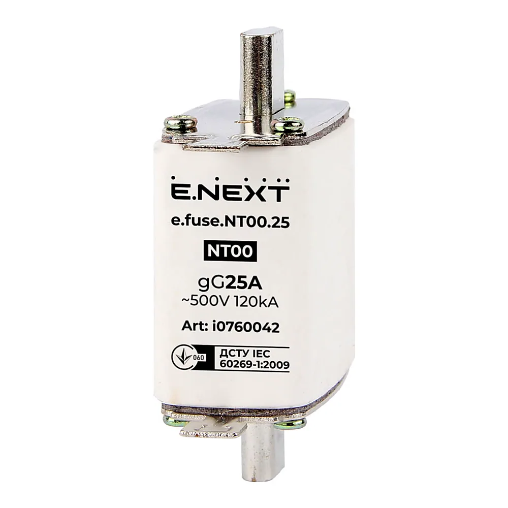 Запобіжник E.NEXT e.fuse.NT00.25 25A i0760042