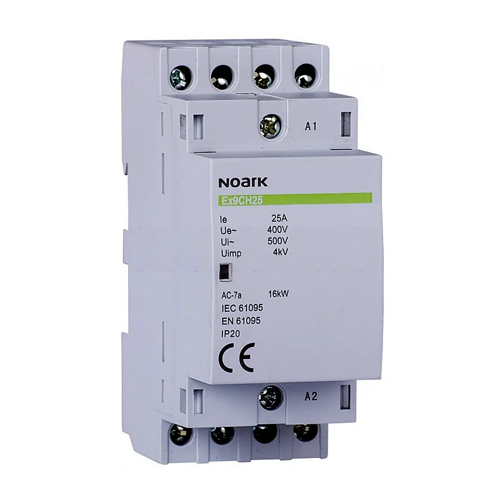 Модульний контактор Noark Ex9CH25 22 220/230V 25A 2NC+2NO 102414