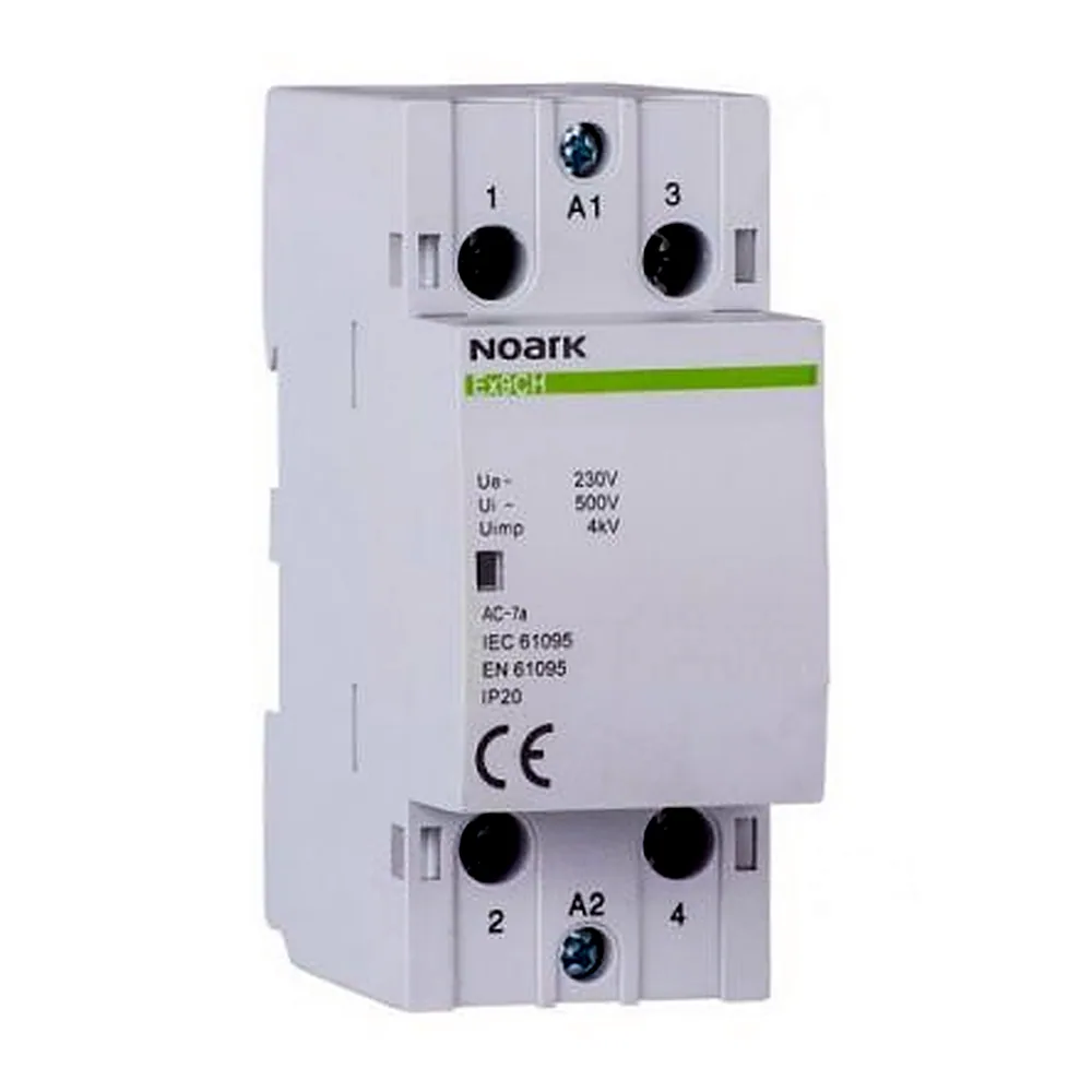 Модульний контактор Noark Ex9CH63 20 220/230V 63A 2NO 102423
