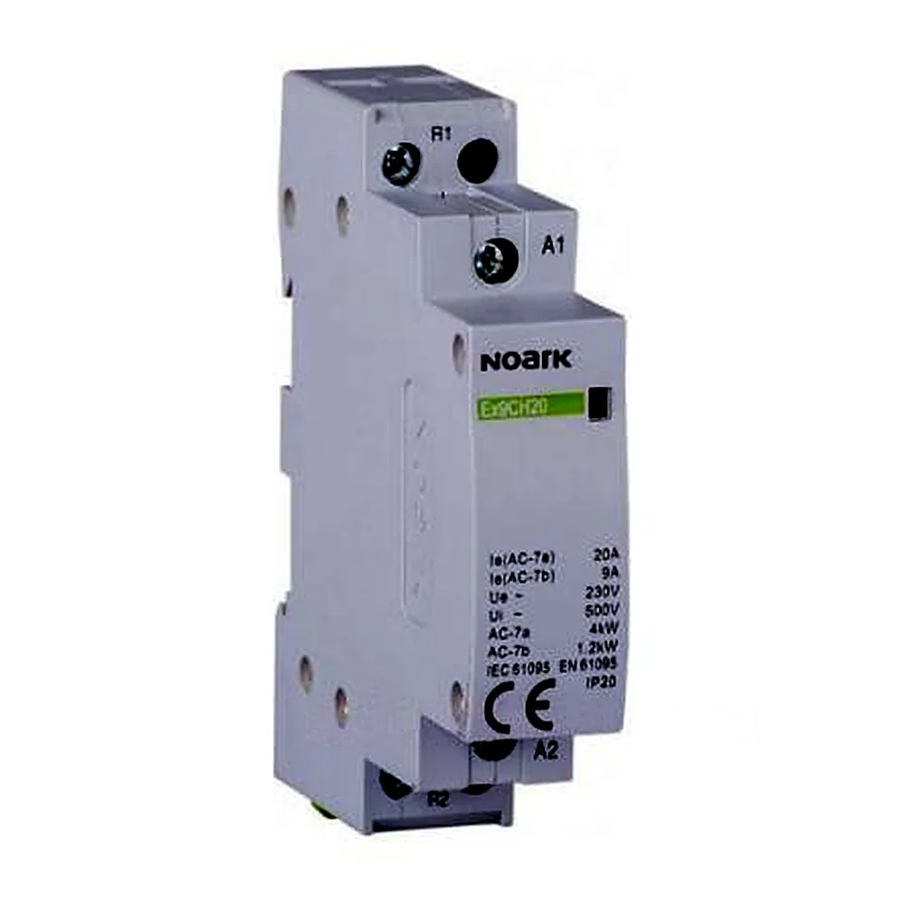 Модульне реле, 20 A, котушка 220/230 V,  1NC+1NO, Ex9CH20 11 220/230V 50/60Hz, Noark