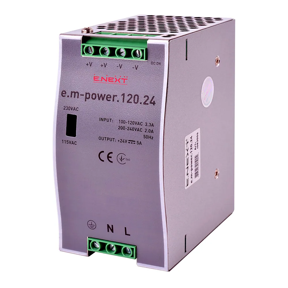 Блок живлення E.NEXT e.m-power.120.24 120W 24V i083006