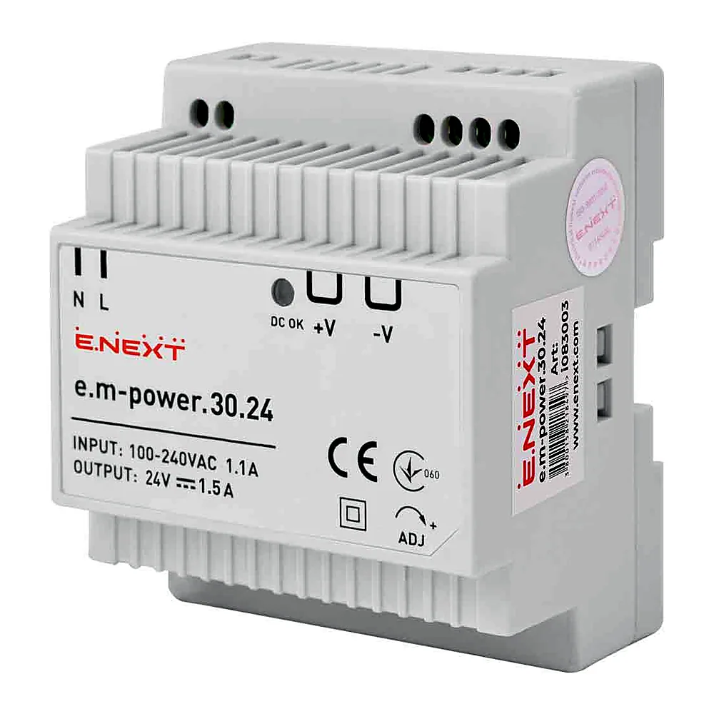 Блок живлення E.NEXT e.m-power.30.24 30W 24V i083003