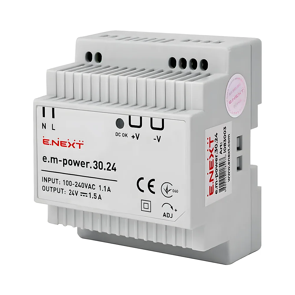 Блок живлення e.m-power.30.24 30 Вт 24 В E.NEXT i083003