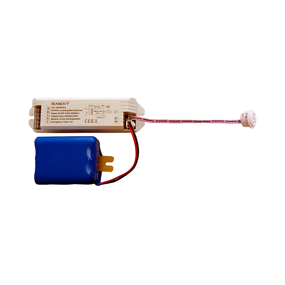 Блок аварійного живлення e.emerg.kit.40.full.led 1 година E.NEXT l0660064