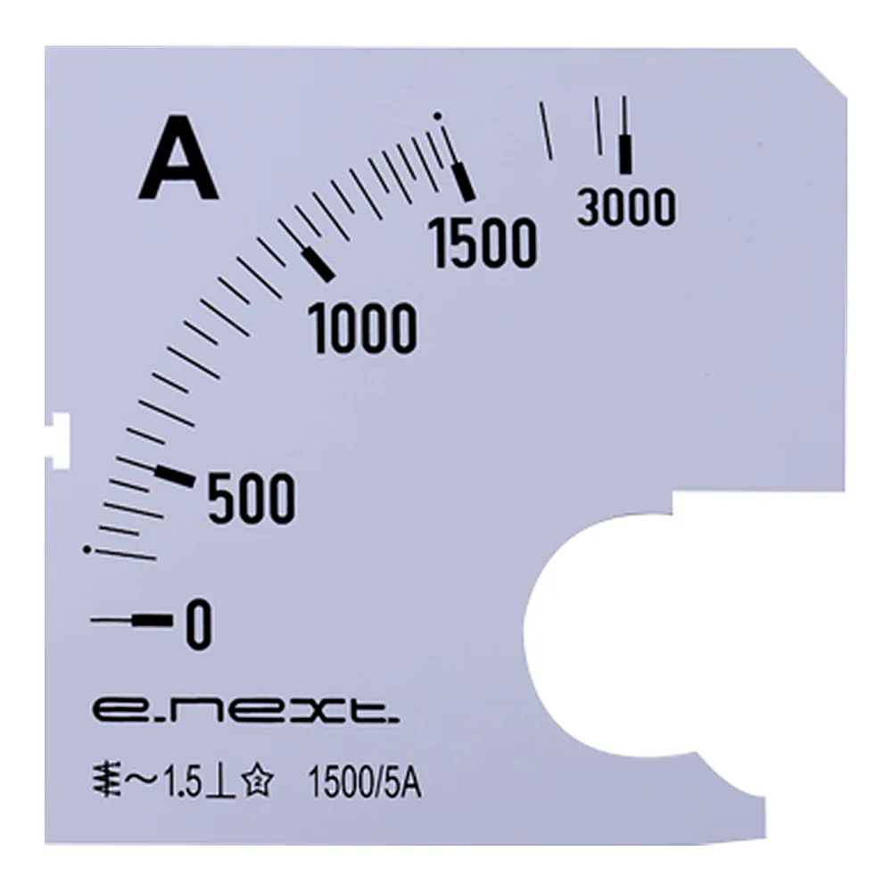 Шкала E.NEXT e.meter72.a1500.scale АС 1500A 72x72 s066009