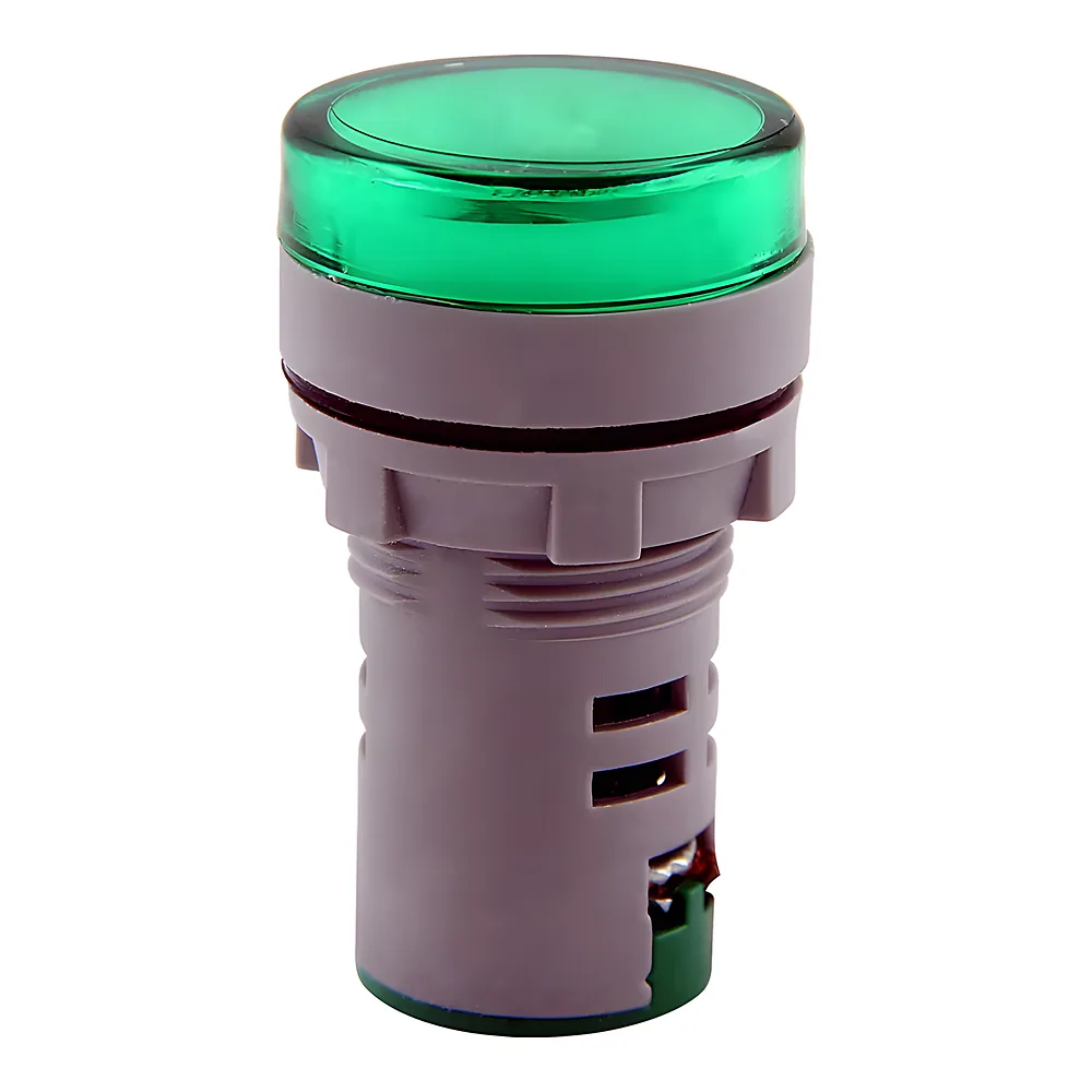 Світлосигнальна арматура e.ad22.i.12-500.green D22 мм AC зелена E.NEXT s009035