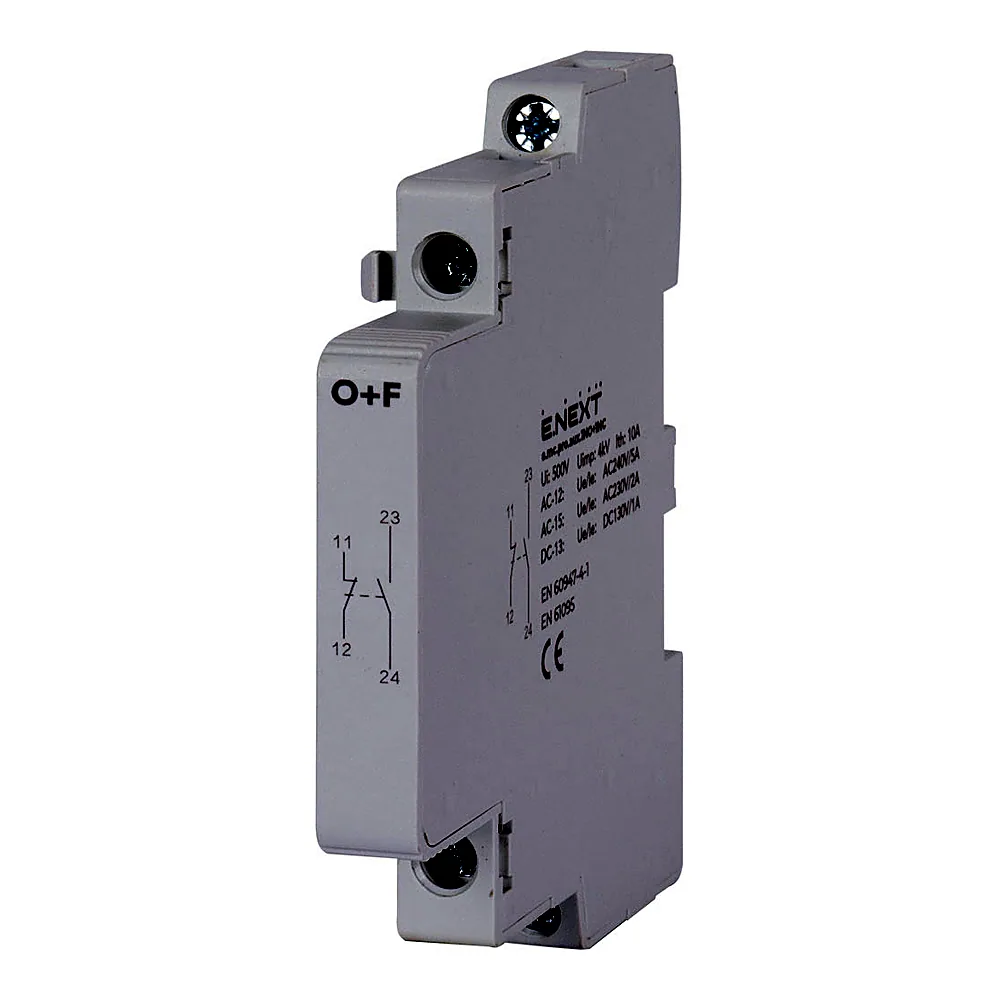 Додатковий контакт E.NEXT e.mc.aux 1NO+1NC p005252