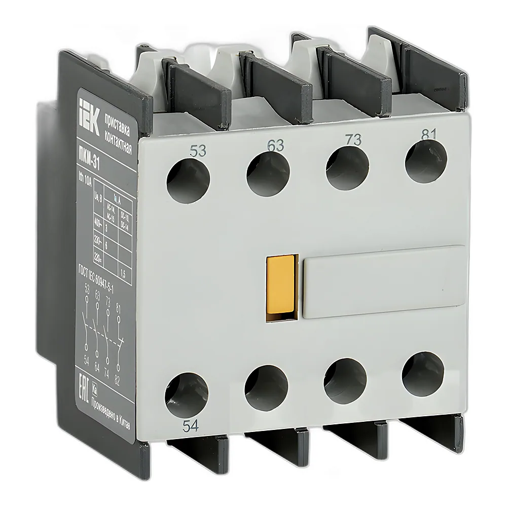 Приставка контактна IEK ПКИ-31 3з+1р KPK10-31