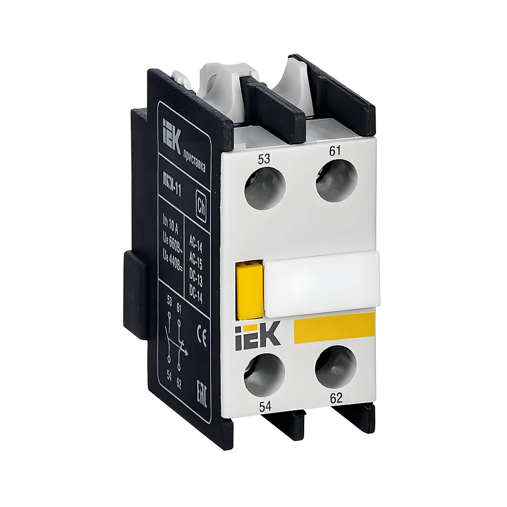 Допоміжний контакт ПКІ-11 1NO+1NC UEC KPK10-11-U