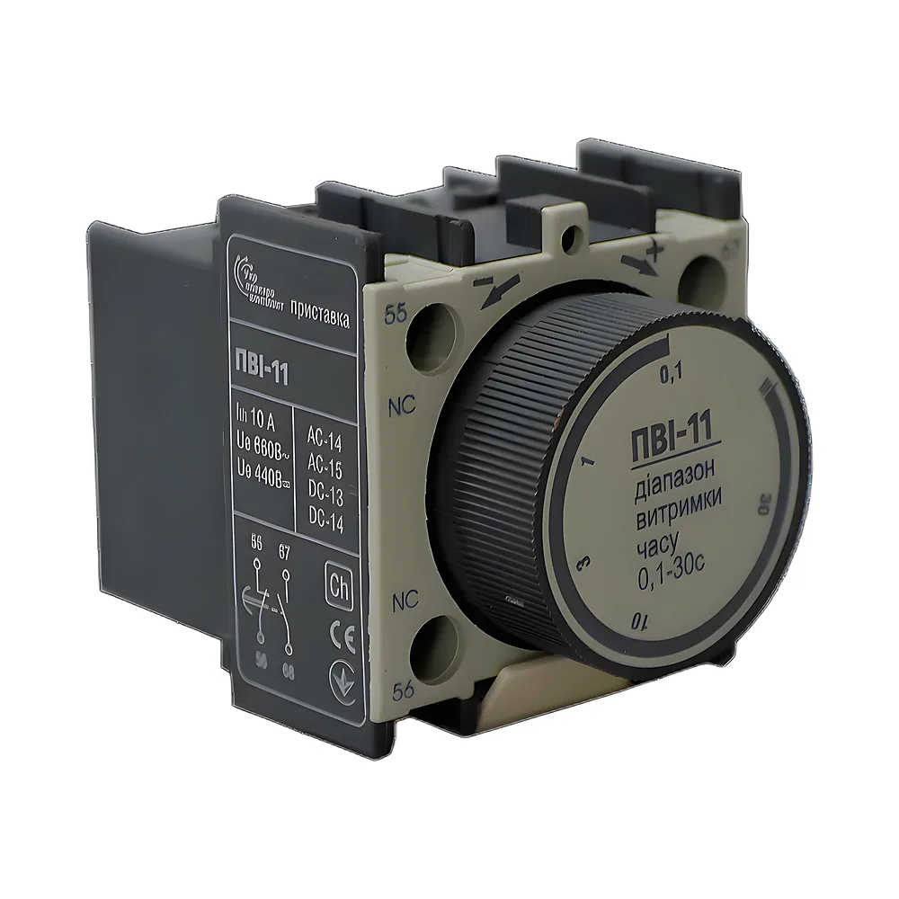 Допоміжний контакт ПВІ-11 0,1-30 с 1NO+1NC UEC KPV10-11-1-U