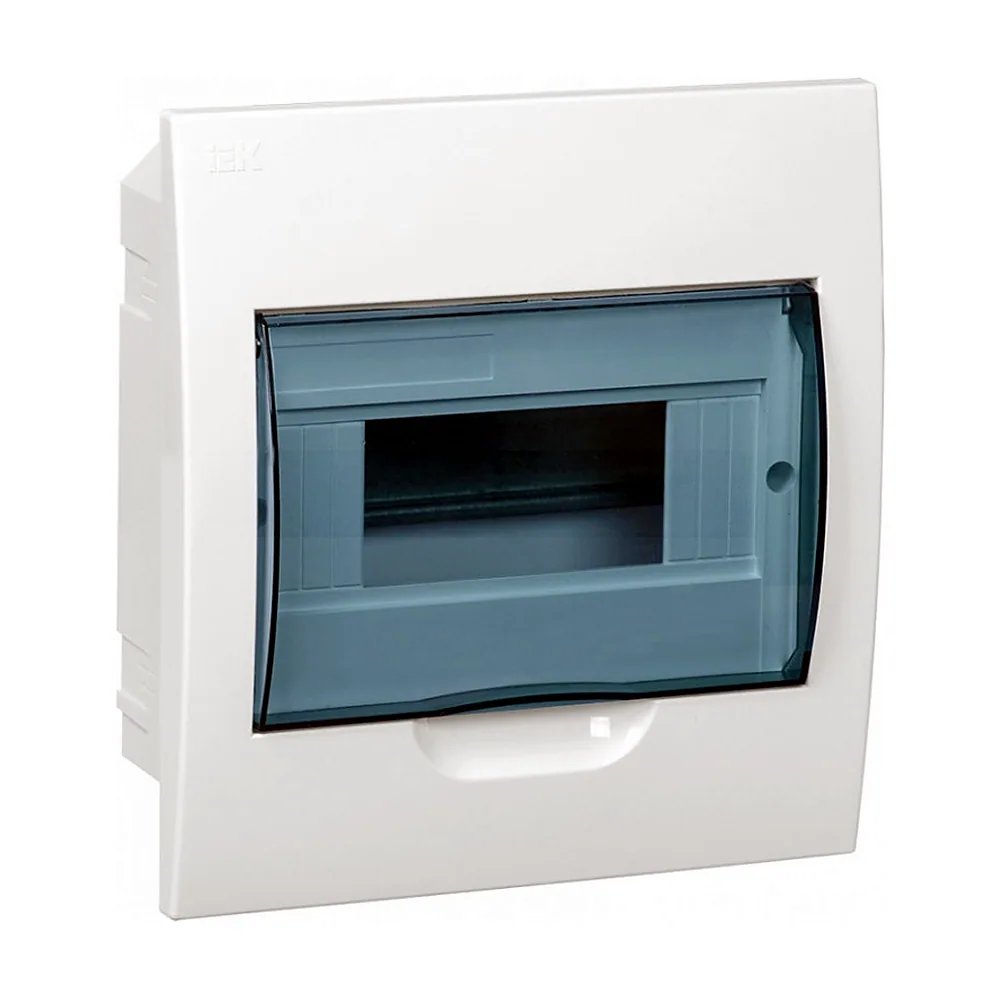 Корпус пластиковий UEC ЩРВ-П-8 1ряд вбудований 222x208x92 мм IP41 MKP12-V-08-40-20-U