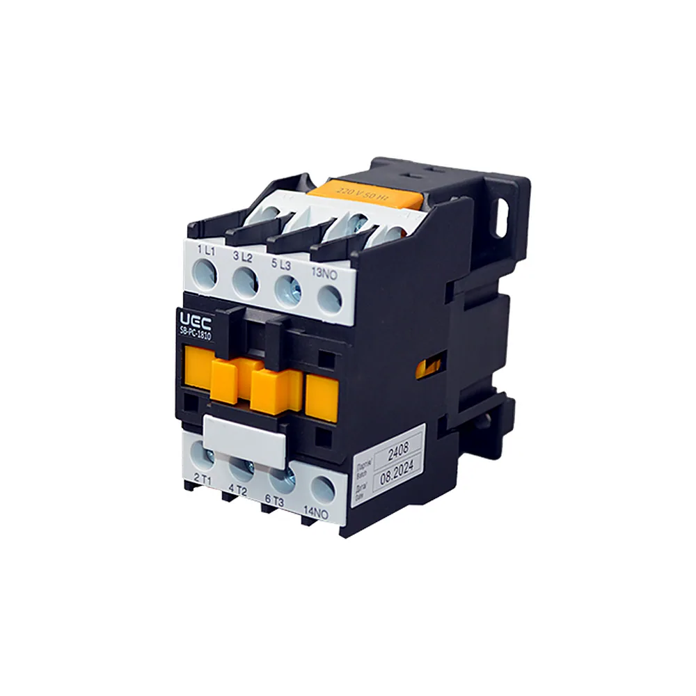 Контактор UEC SB-PC 018 18A 220V AC3 1З PC1-SB-018-220-10