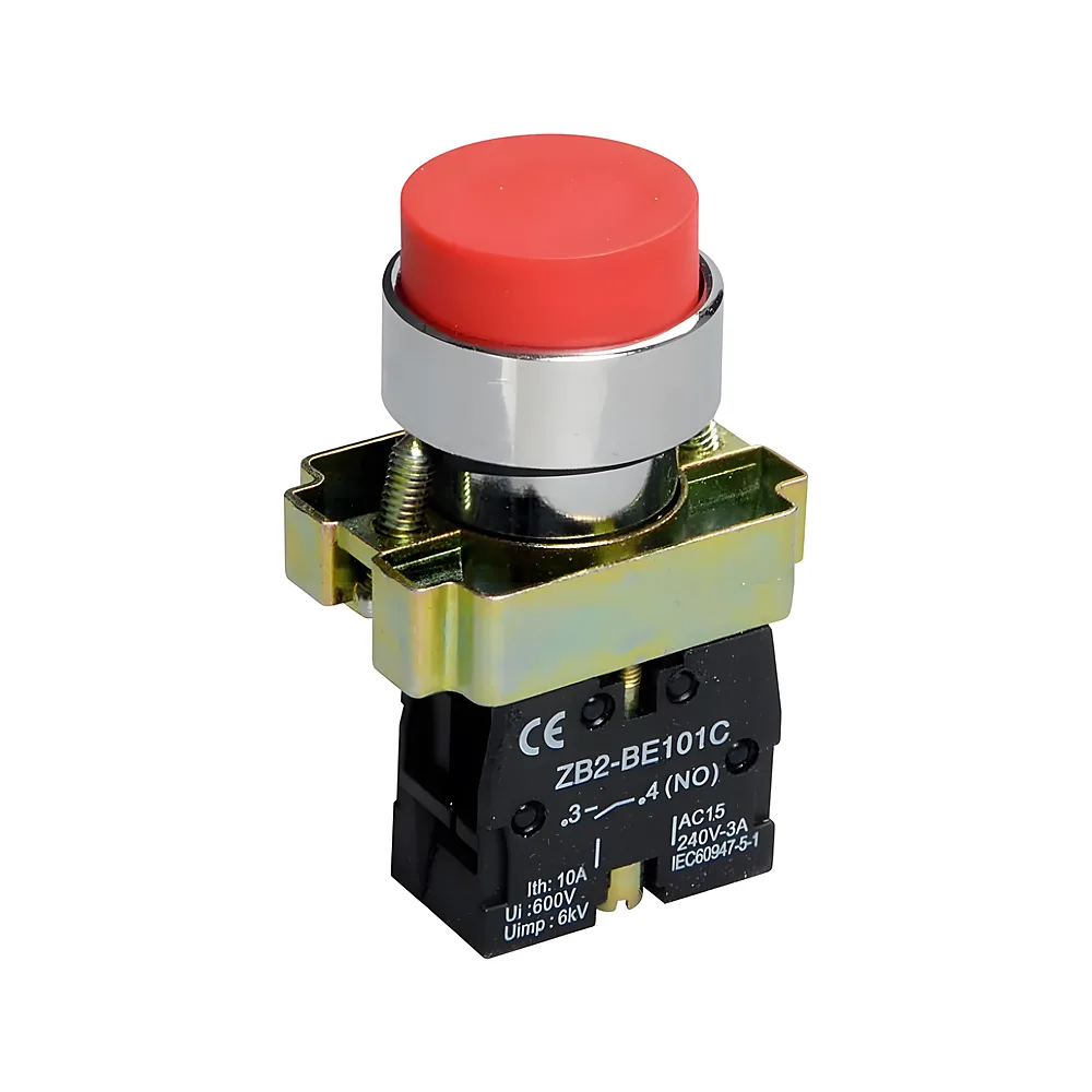 Кнопка керування LAY5-BL41 без підсвічування червона 1NO UEC BBT70-BL-K05