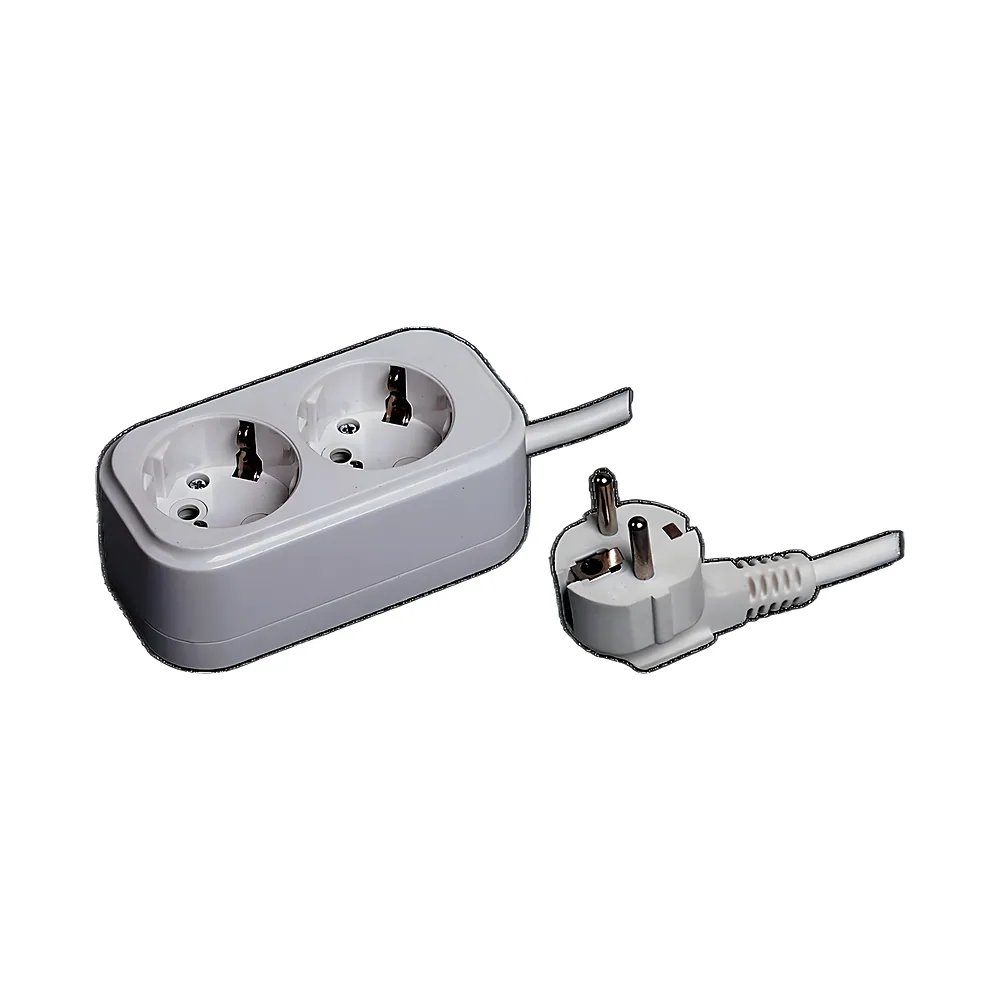 Подовжувач У02 2 місця 2P+PE 3 м 3х1 мм² 16 А 250 В CLASSIC UEC WYP11-16-02-03-Z