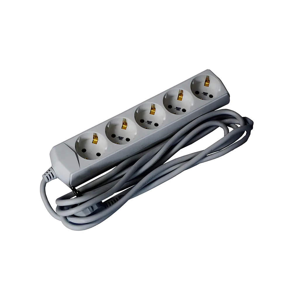 Подовжувач ECO П05 5P 2P+PE 10 А 250 В 3 м UEC WYP10-10-05-03-G-G-U