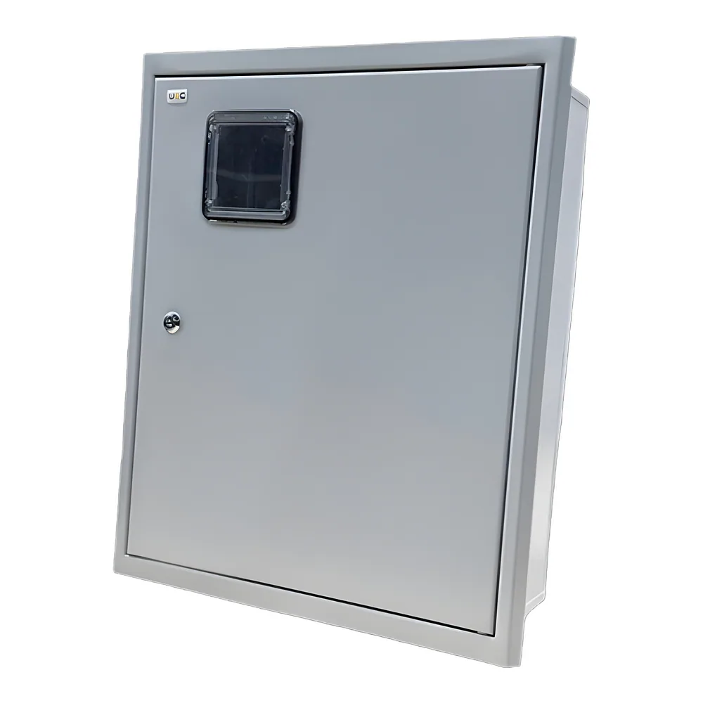 Щит обліку металевий ЩОРв-3/18 580х490х165 мм IP31 UEC SKM24-V-3-18-31-U
