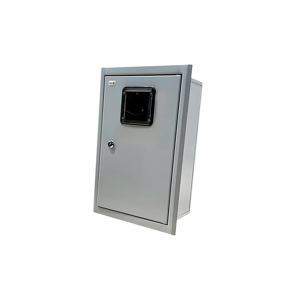 Щит обліку металевий ЩОРв-1/12 480х320х165 мм IP31 UEC SKM24-V-1-12-31-U