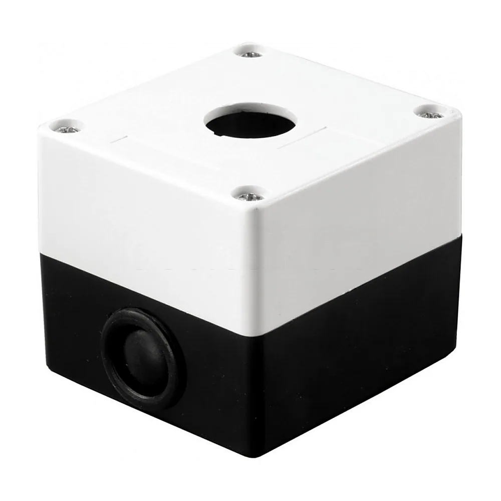 Корпус для поста керування IEK КП101 1 місце білий BKP10-1-K01