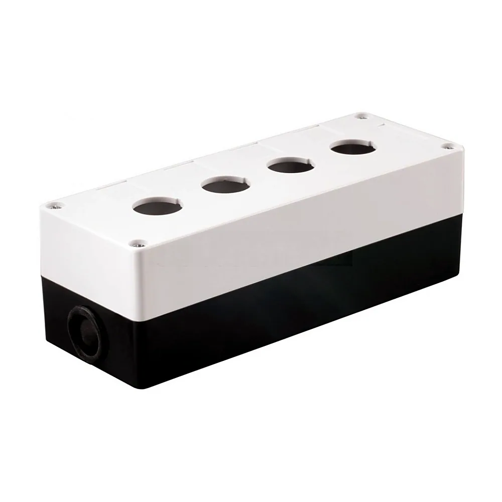 Корпус для поста керування IEK КП104 4 місця білий BKP10-4-K01