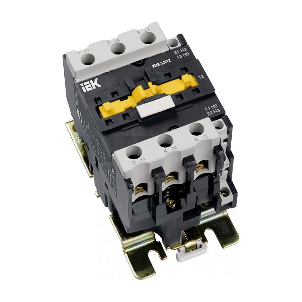 Контактор IEK КМИ-34012 40A 400В AC3 1з+1р KKM31-040-400-11