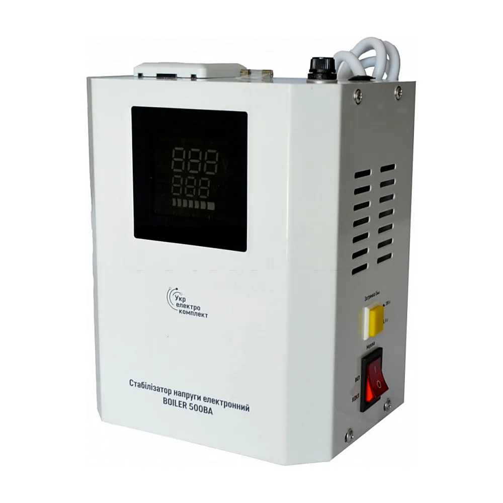 Стабілізатор напруги IEK Boiler 0,5 кВА IVS24-1-00500-U