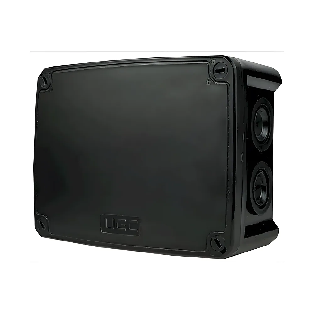 Коробка монтажна 146х105х65 мм IP66 чорна UEC JB-146-105-065-GF-IP66-BL