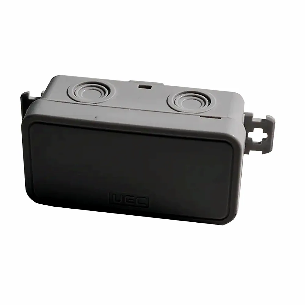 Монтажна коробка UEC 78x36x34 мм IP54 сіра JB-078-036-034-IP54-GR