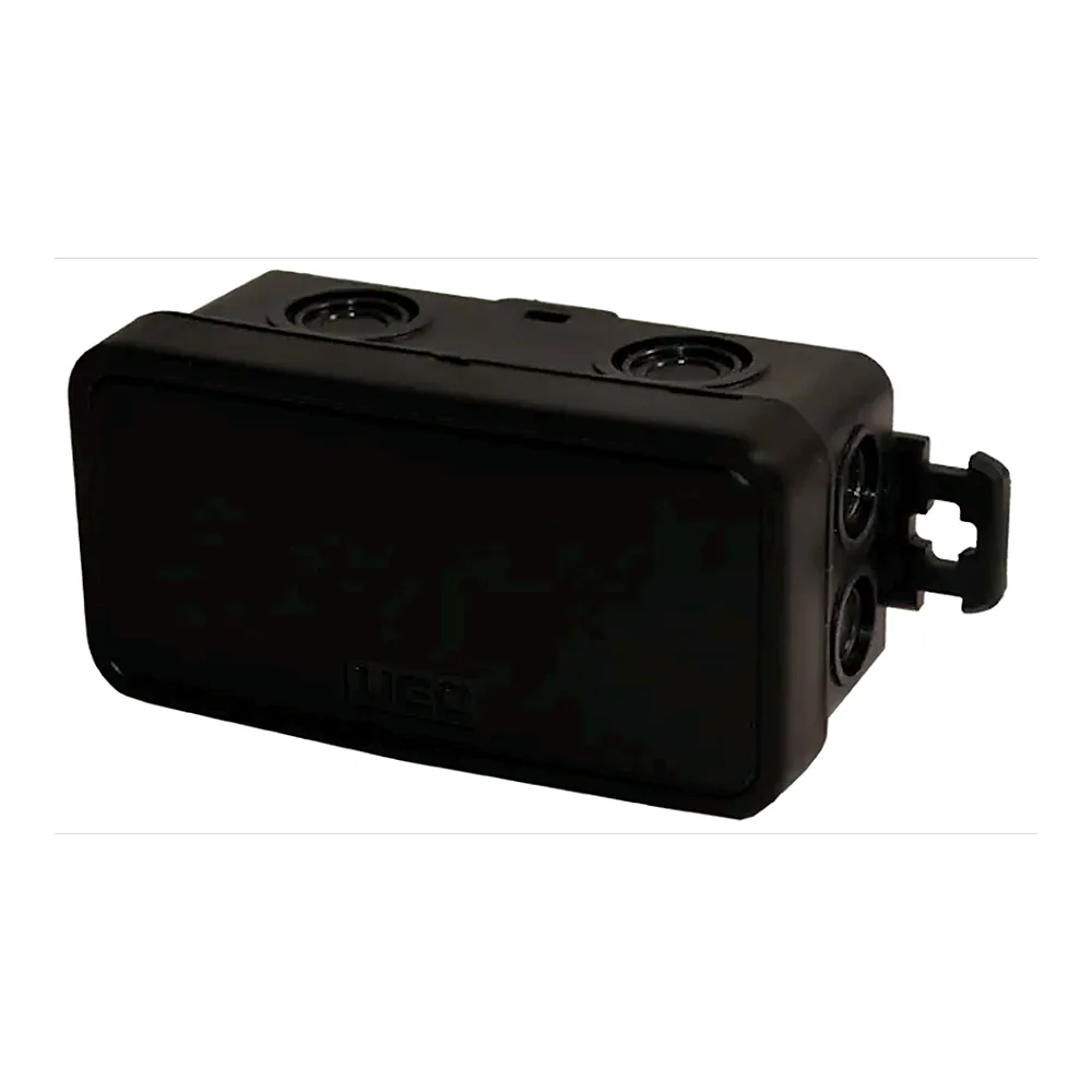 Монтажна коробка UEC 78x36x34 мм IP54 чорна JB-078-036-034-IP54-BL