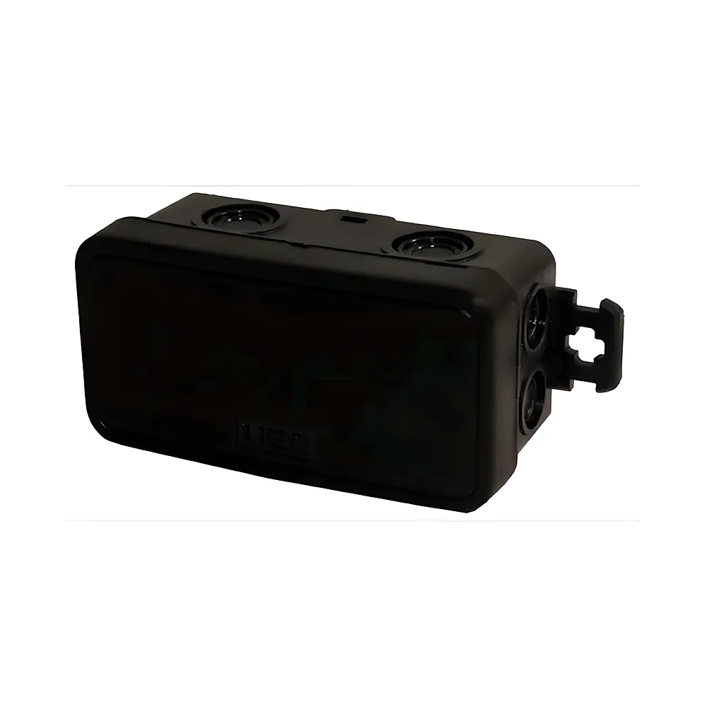 Розподільча коробка монтажна 78х36х34 мм IP54 чорна UEC JB-078-036-034-IP54-BL