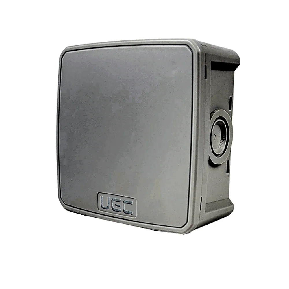 Монтажна коробка UEC 75x75x48 мм IP65 сіра JB-075-075-048-G-IP65-GR