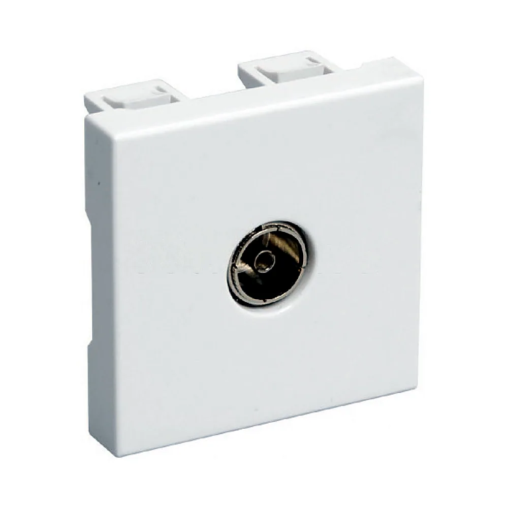 Розетка TV IEK ПРАЙМЕР 2 модуля CKK-40D-TV1-K01