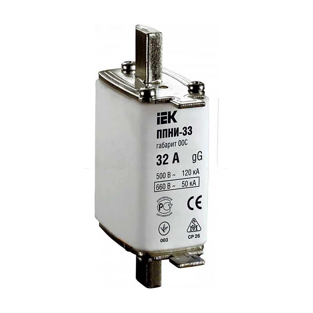 Плавка вставка запобіжника IEK ППНИ-33 00С 32А DPP11-032