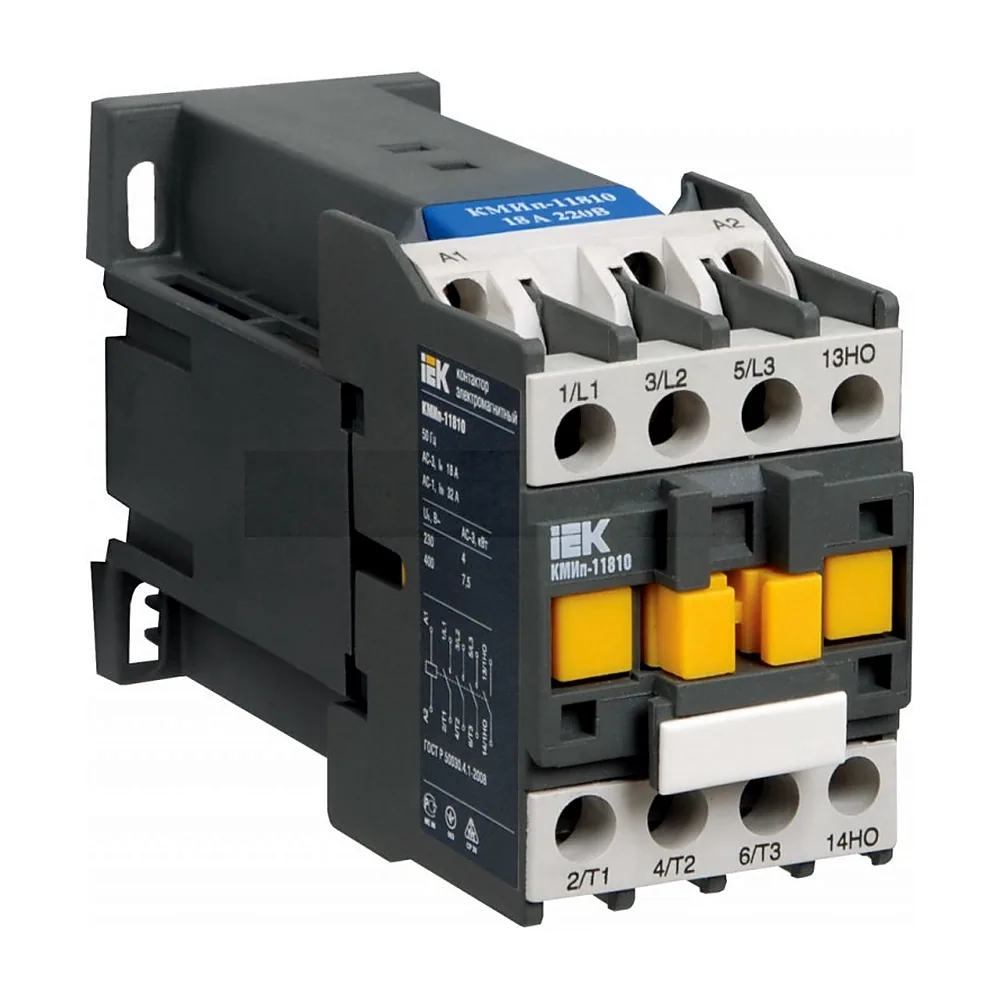 Контактор IEK КМИп-23210 32A 220V AC3 1NO KMD21-032-220-10