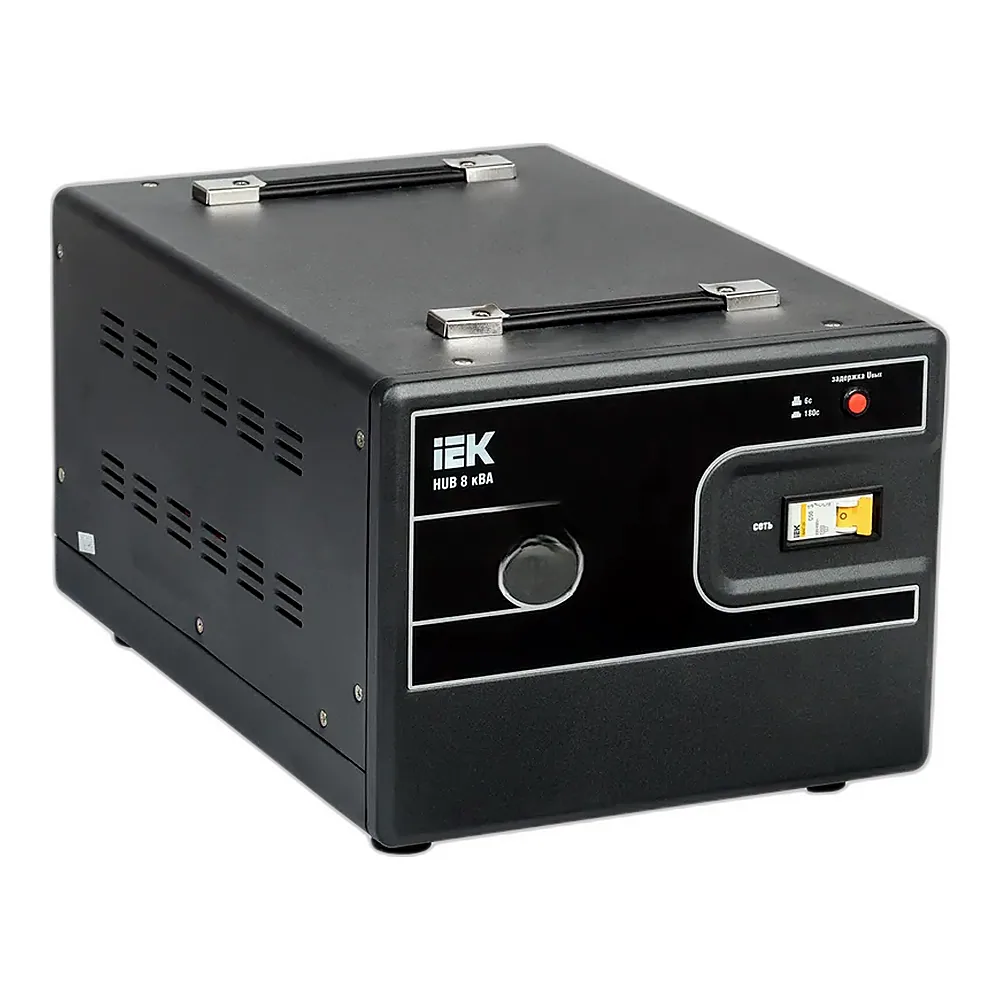 Стабілізатор напруги IEK HUB 8 кВА IVS21-1-008-13