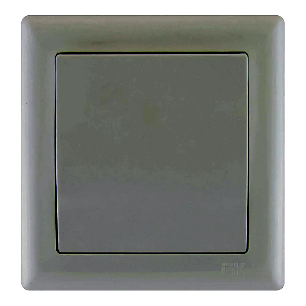 Вимикач IEK BOLERO 1-клавішний білий EVB15-K01-10