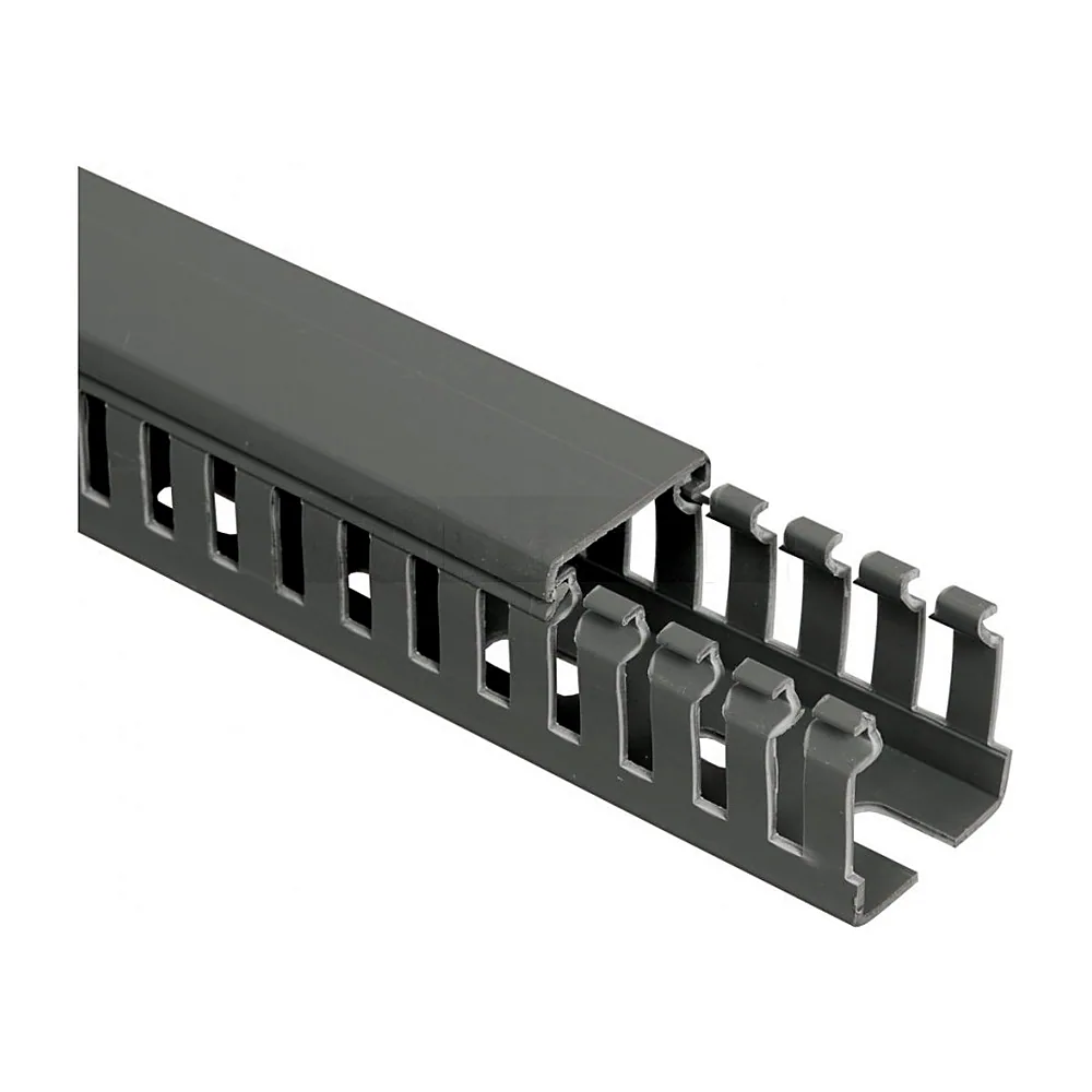 Кабель-канал перфорований IEK "ІМПАКТ"- М 25x25 мм CKM50-025-025-1-K03