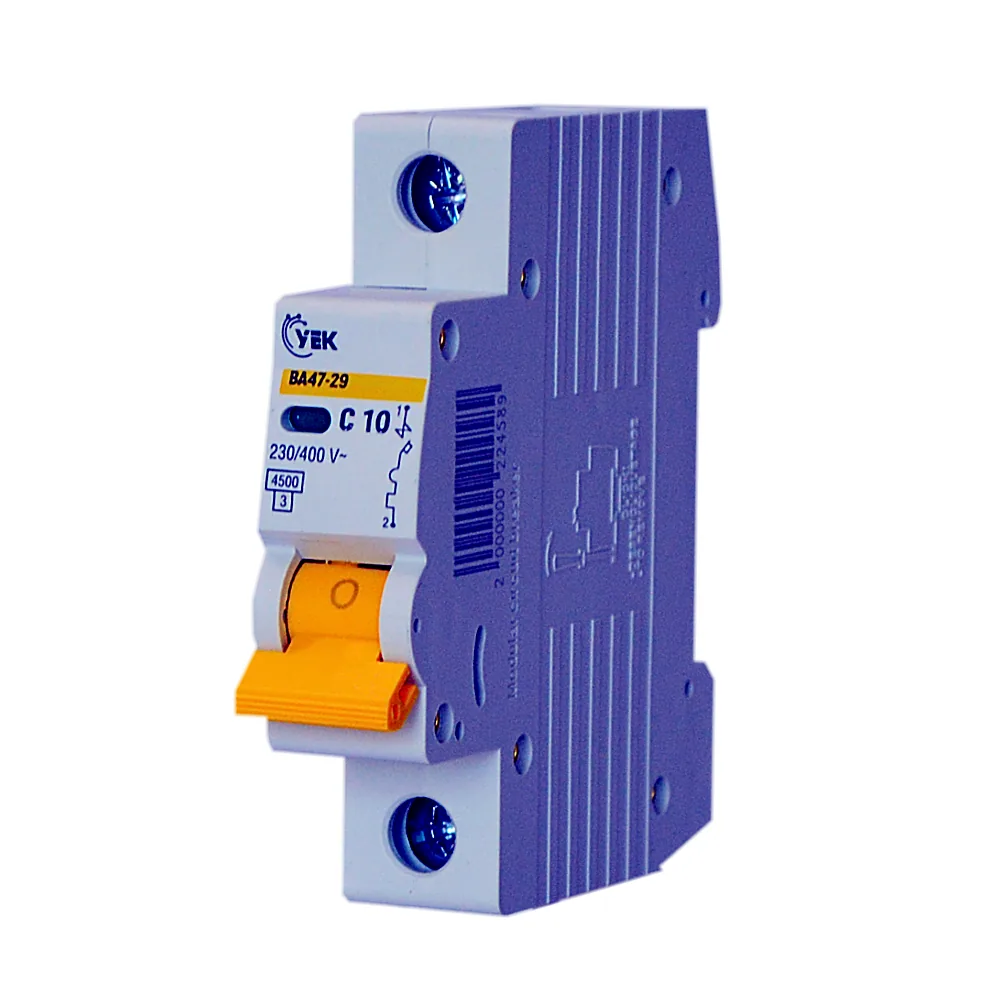 Автоматичний вимикач IEK ВА47-29 М MVA20-1-010-C-U 1P 10A 4,5kA C