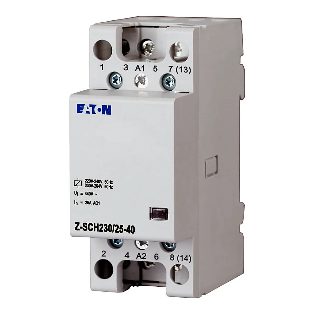 Контактор модульний Eaton Z-SCH230/25-40 230В 25А 248847