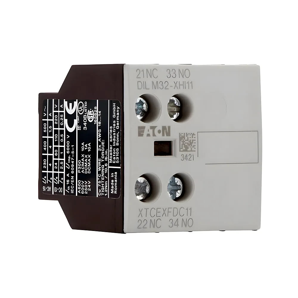 Допоміжний контакт DILM32-XHI11 16 А 1NO+1NC Eaton 277376