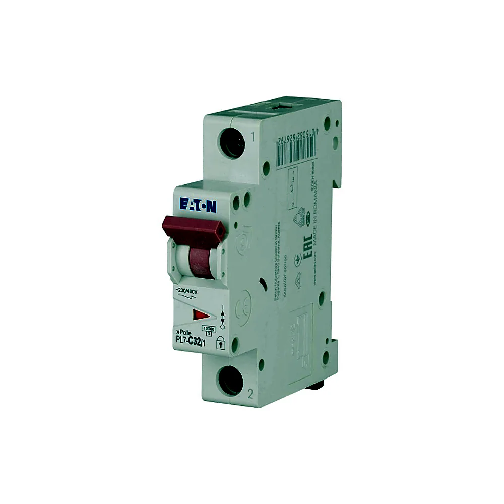 Автоматичний вимикач Eaton PL7 C 32A 1P 262707
