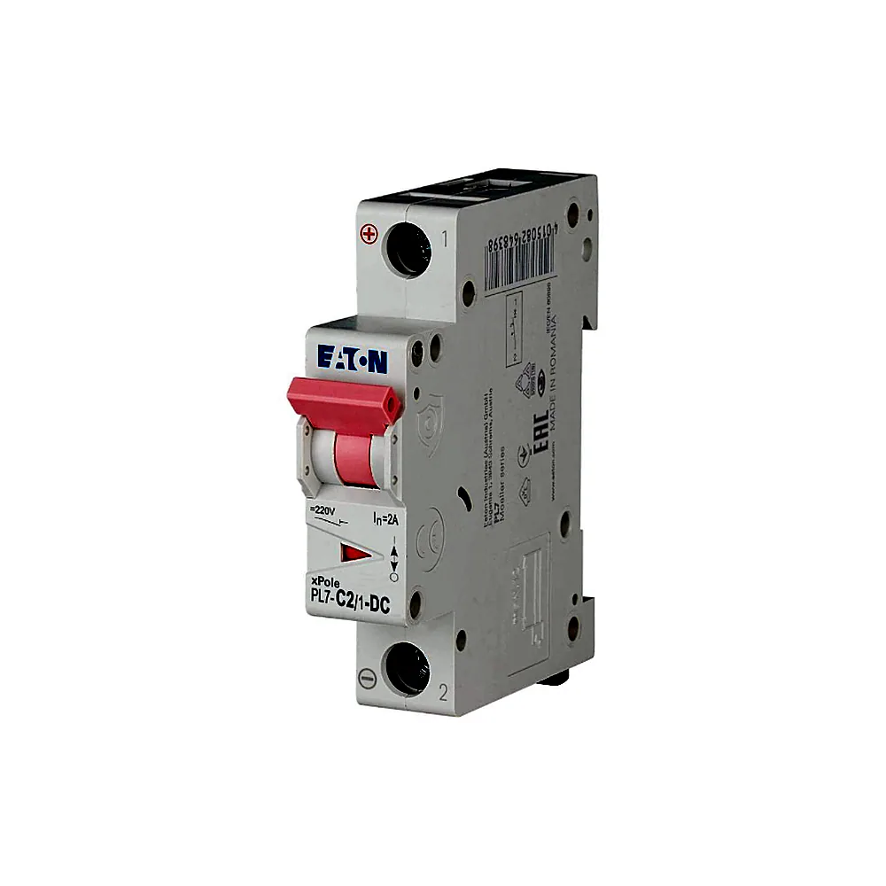 Автоматичний вимикач Eaton PL7 C 2A 1P DC 264883