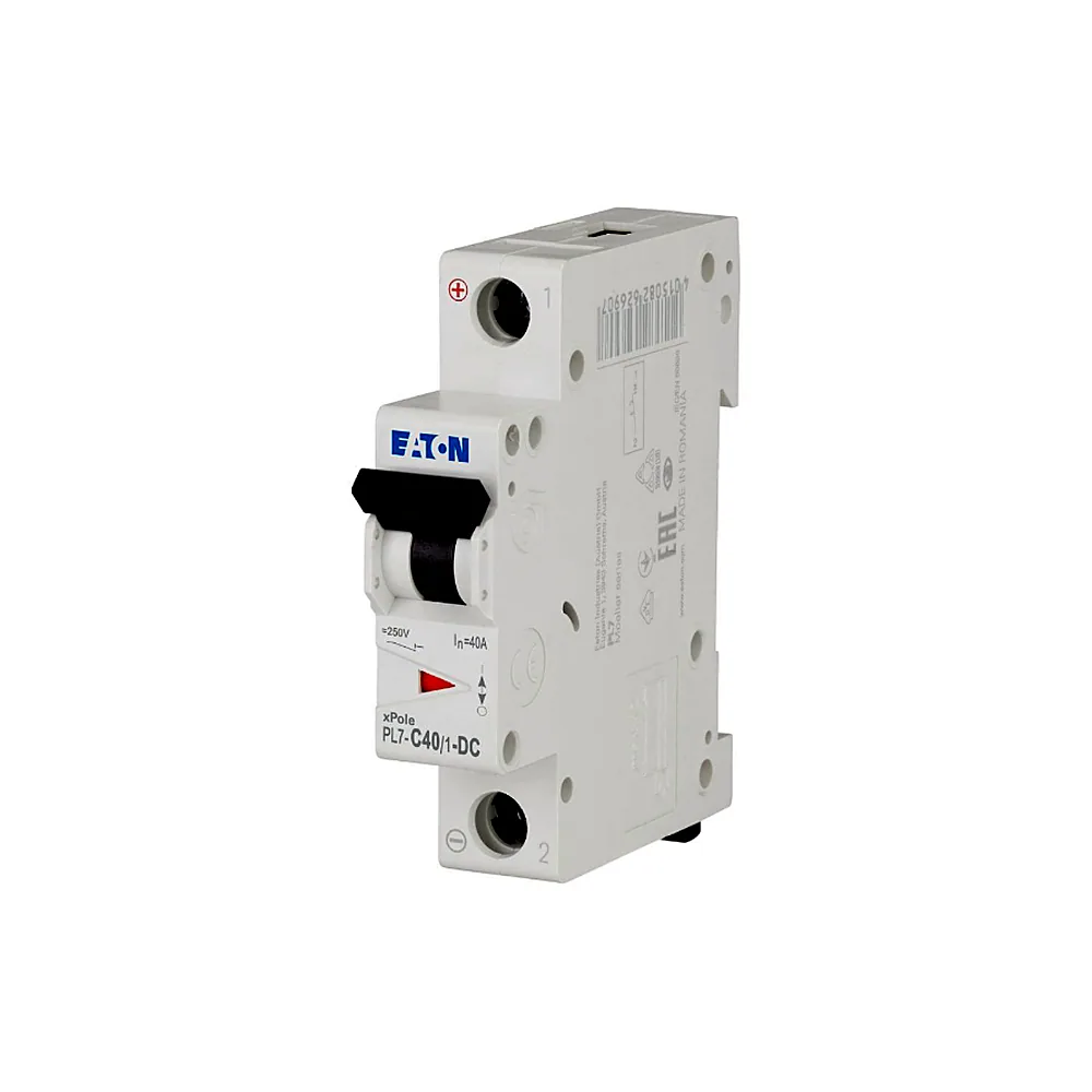 Автоматичний вимикач Eaton PL7 C 40A 1P DC 264893