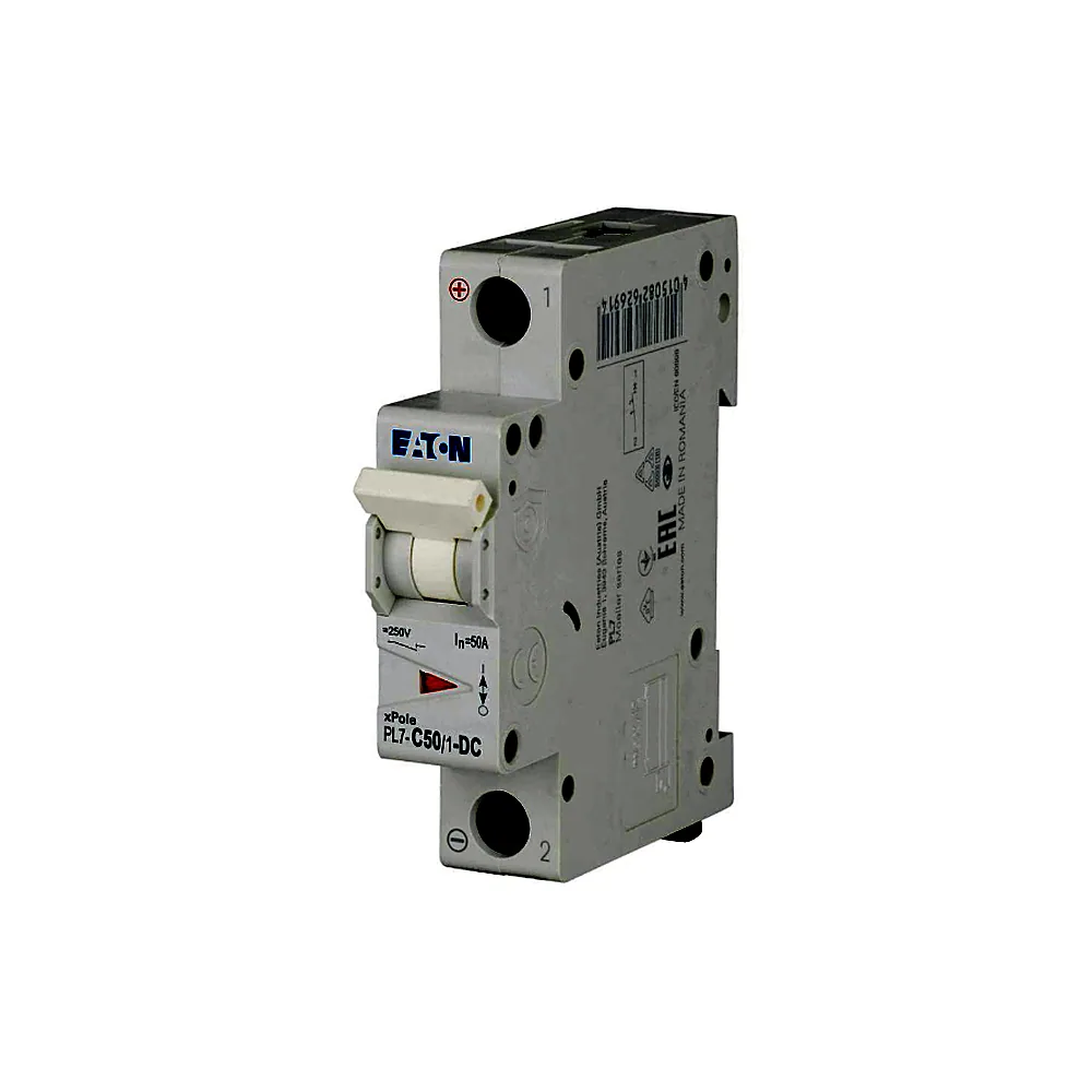 Автоматичний вимикач Eaton PL7 C 50A 1P DC 264894