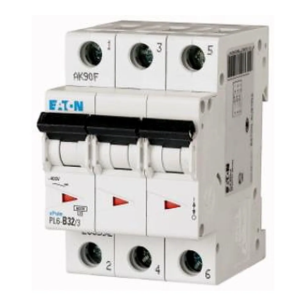 Автоматичний вимикач Eaton PL6 B 32A 3P 286592