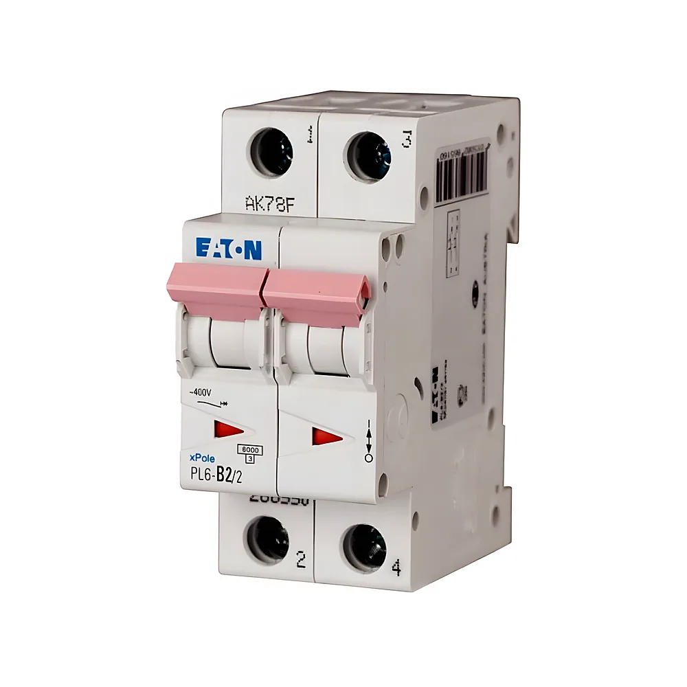 Автоматичний вимикач PL6 2P B 2 А Eaton 286550