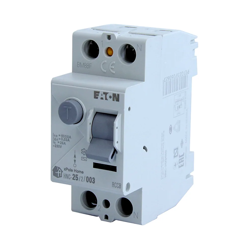 Пристрій захисного відключення Eaton xPole Home HNC-25/2/003 2P 25А 30мА 4,5кА 194690